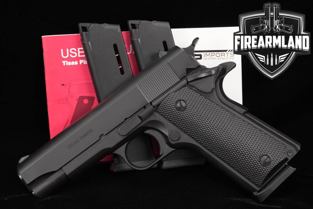 Tisas 1911A1 Tanker Series 70 45 ACP 1911-A1 4.25 +3 MAGS