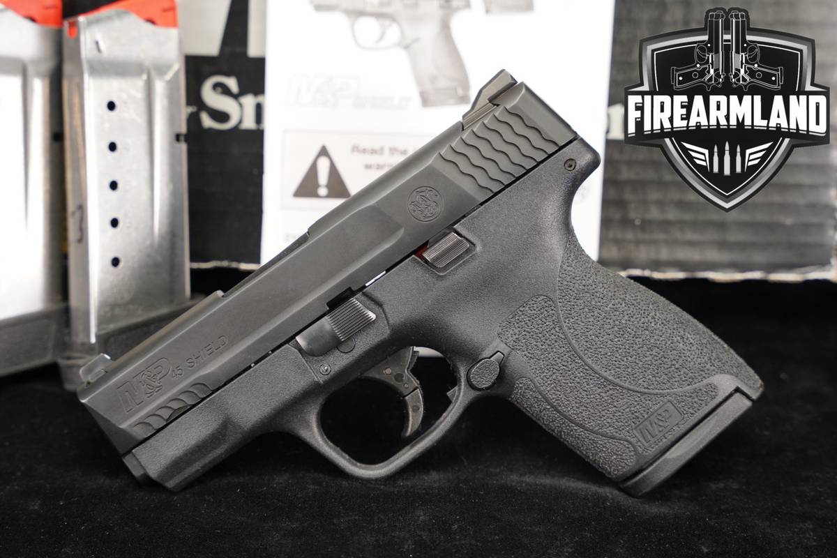 Smith & Wesson M&P45 Shield NTS S&W M&P 45 ACP 3.3 +3 MAGS & ORIG BOX