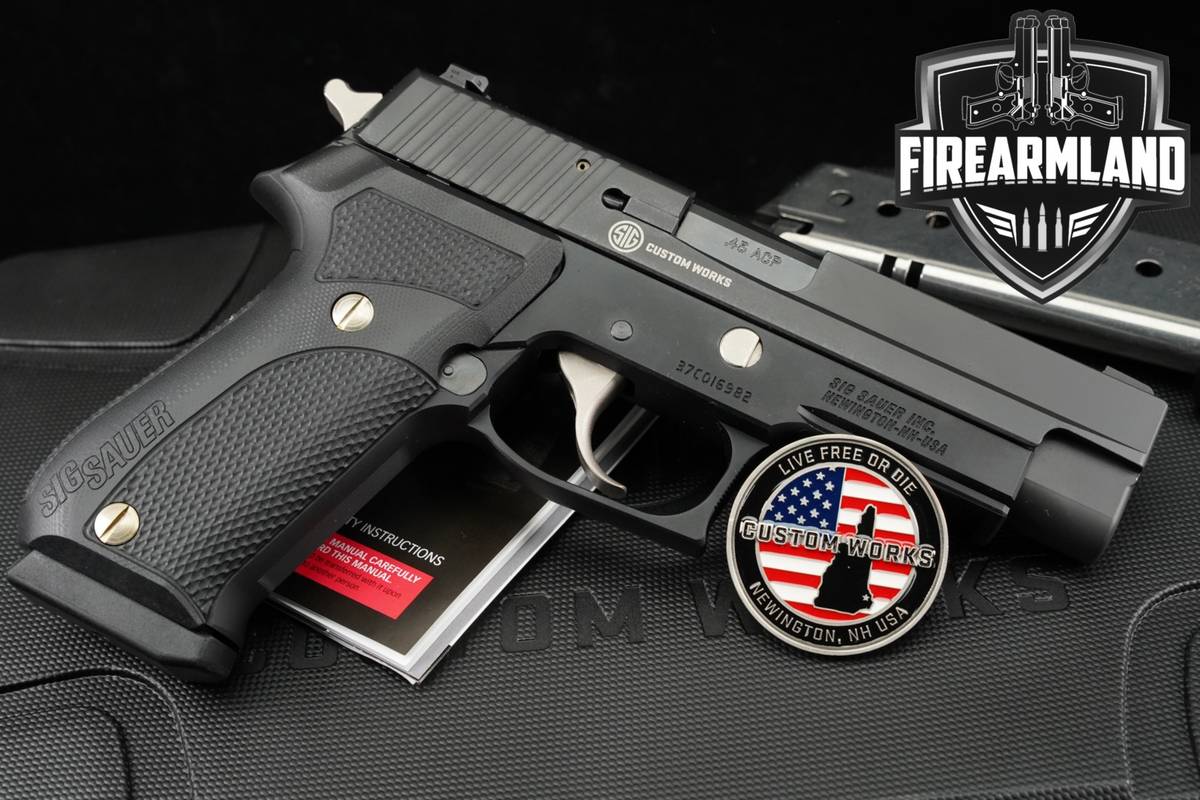 1 Of 500 Sig Sauer P220 Custom Works Nightmare 45 ACP 4.4" P 220 ORIG CASE