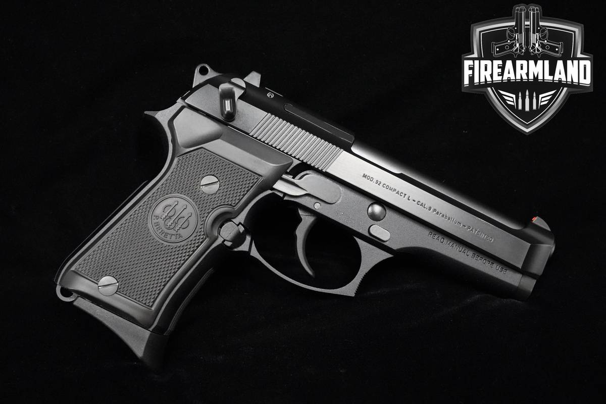 Beretta Model 92 Compact L 9mm Beretta 92 92-L +2 MAGS & ORIG CASE