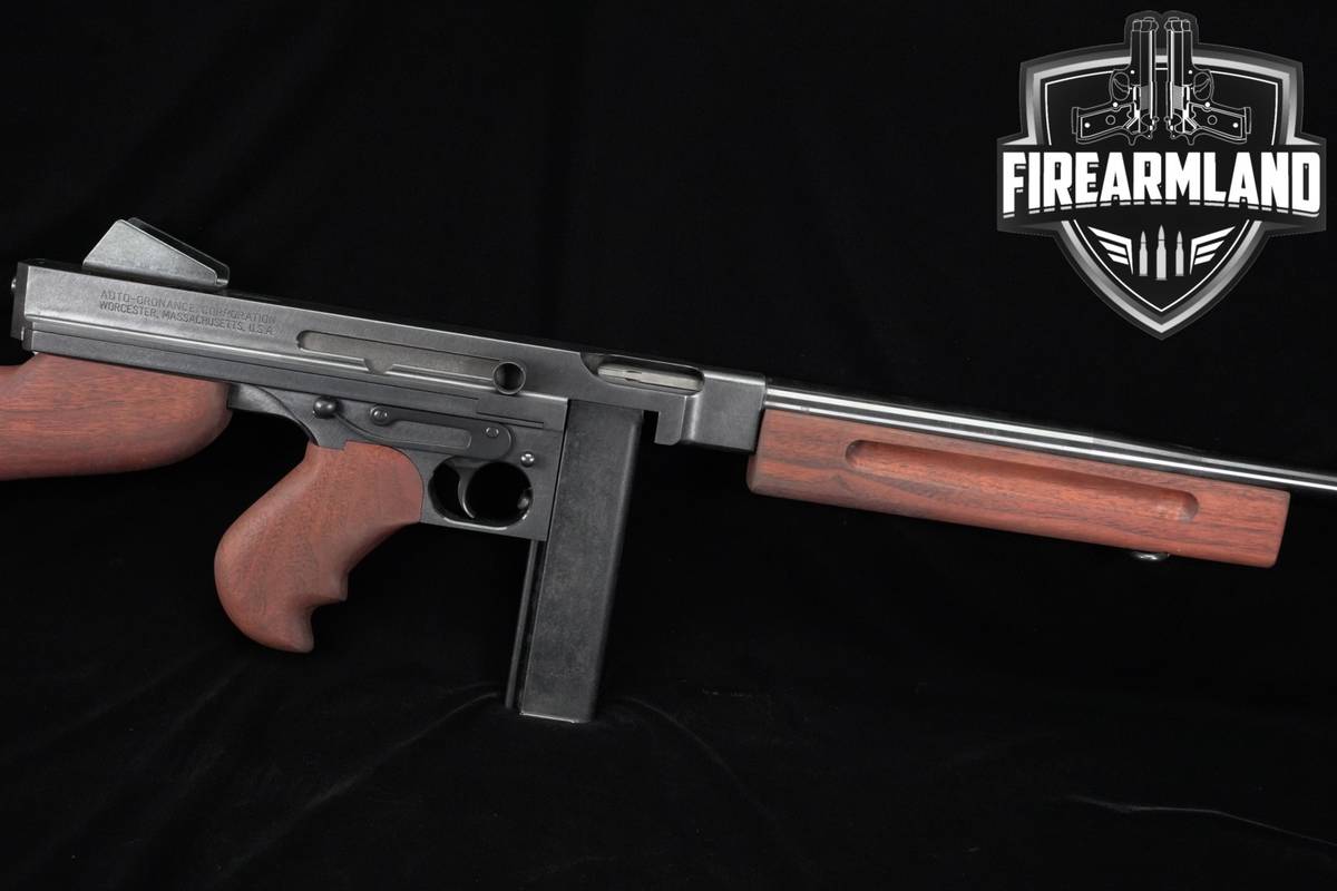 Auto Ordnance Thompson M1 WWII-Pattern 45 ACP 16.5" Tommy Gun