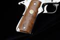 1970 Colt 1911A1 Gov't WWII European Theater Commemorative .45 ACP Nickel Plating in Excellent Condition Image 4