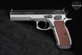 CZ CZ 75 TS Dual Tone 9mm Luger Two-Tone Black & Silver in Excellent Condition Image 3
