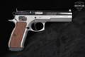 CZ CZ 75 TS Dual Tone 9mm Luger Two-Tone Black & Silver in Excellent Condition Image 4