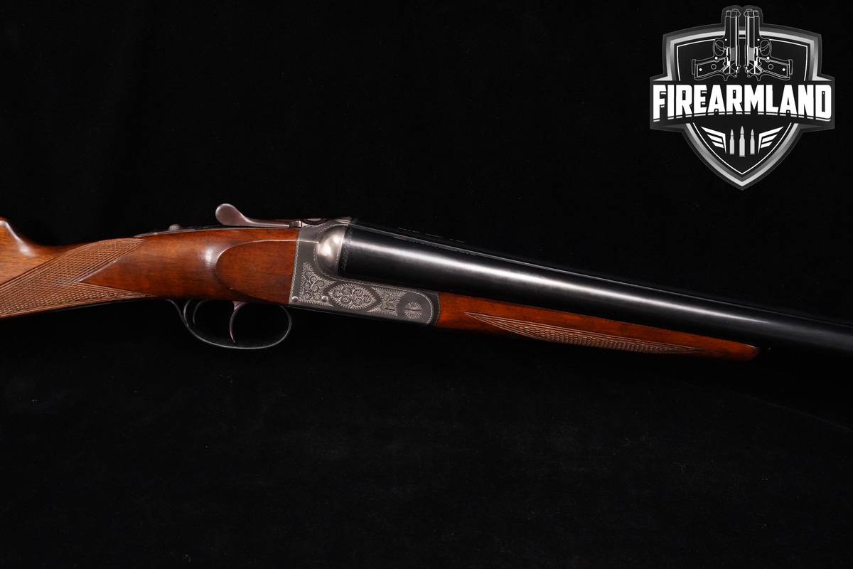 SIDE-BY-SIDE! Ugartecha Model 30 Grade I 12-Gauge 28" 2 3/4 In