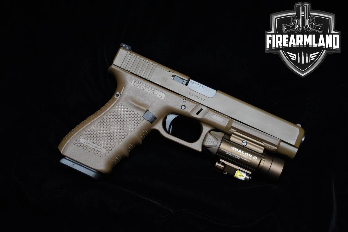 Glock 41 Gen4 FDE 45 ACP 5.31" Glock-41 G41 Gen 4 G-41 +3 MAGS & ORIG CASE