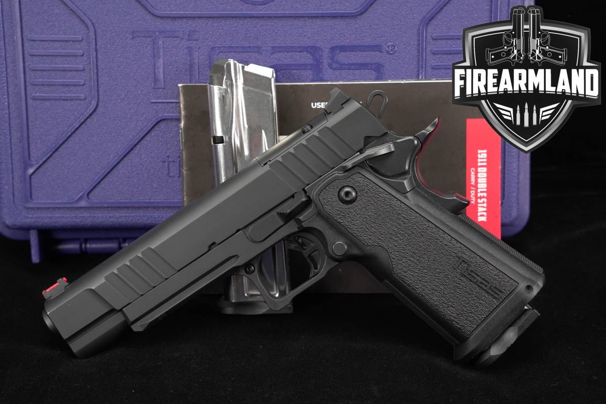 Tisas USA 1911 Duty B9R DS 9mm 5" Bull Forged Steel +ORIG CASE