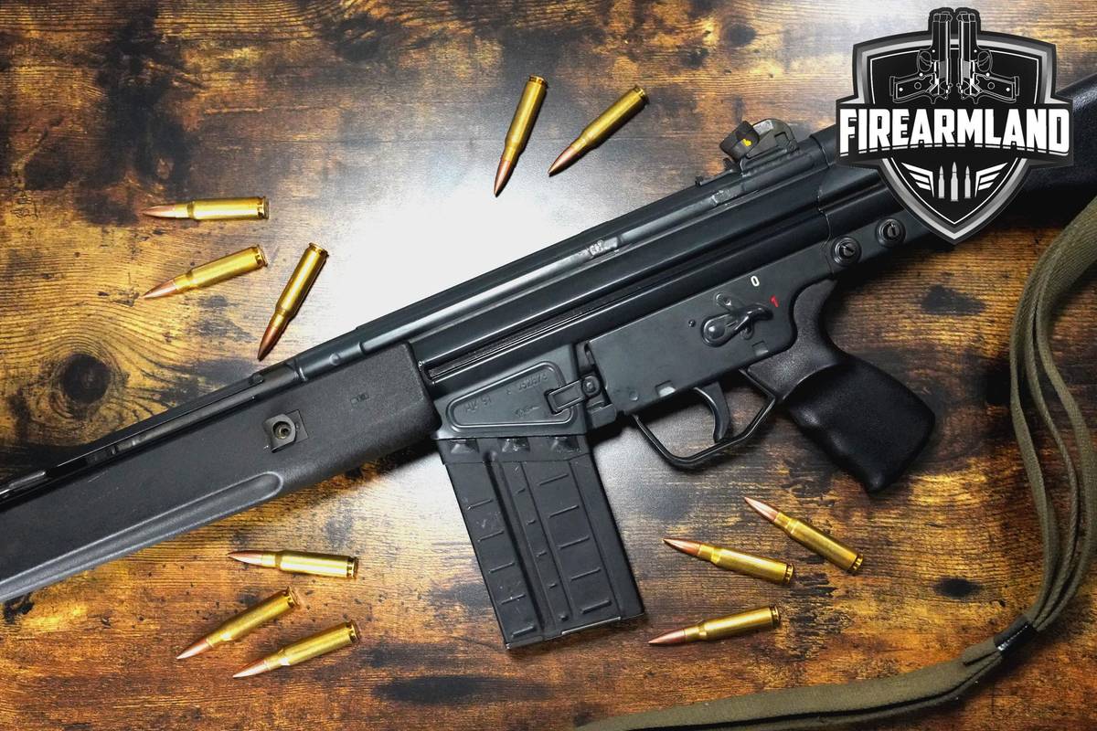 PRE-BAN 1981 Heckler & Koch HK91A2 7.62x51 H&K-HK91 Heckler-&-Koch 5 MAGS