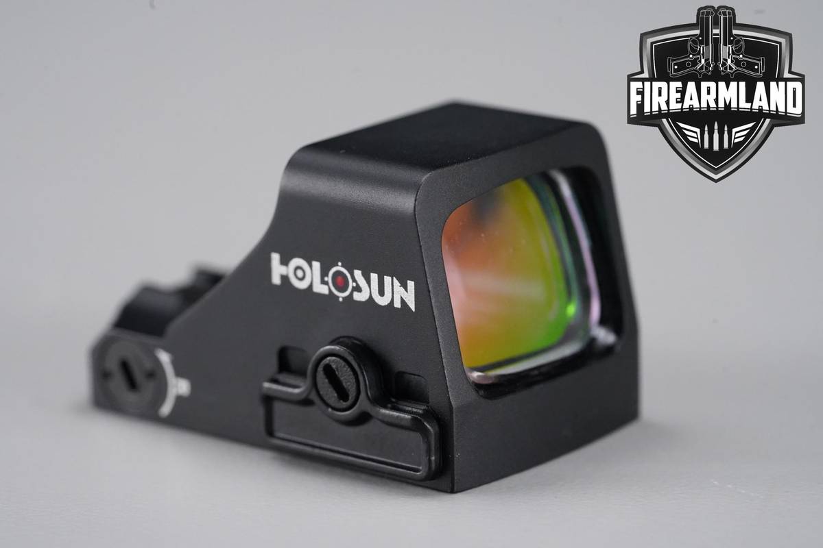 Holosun HS507K X2 Red 2 MOA Dot & 32 MOA Circle Reticle