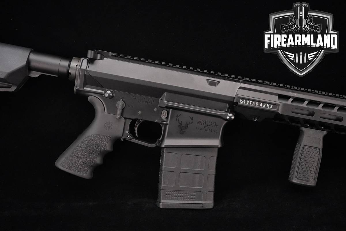 Stag Arms AR-10 Tactical 308 Winchester AR10 18.0" +3 MAGS & ORIG CASE