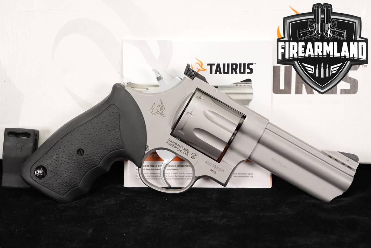 Taurus 608 357 Magnum 4" Stainless M608 +ORIG BOX