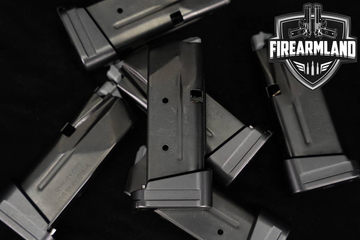 SIX (6) Shield Arms Glock 43X/48 S10 12-Rd High Cap Magazines Extended Mags