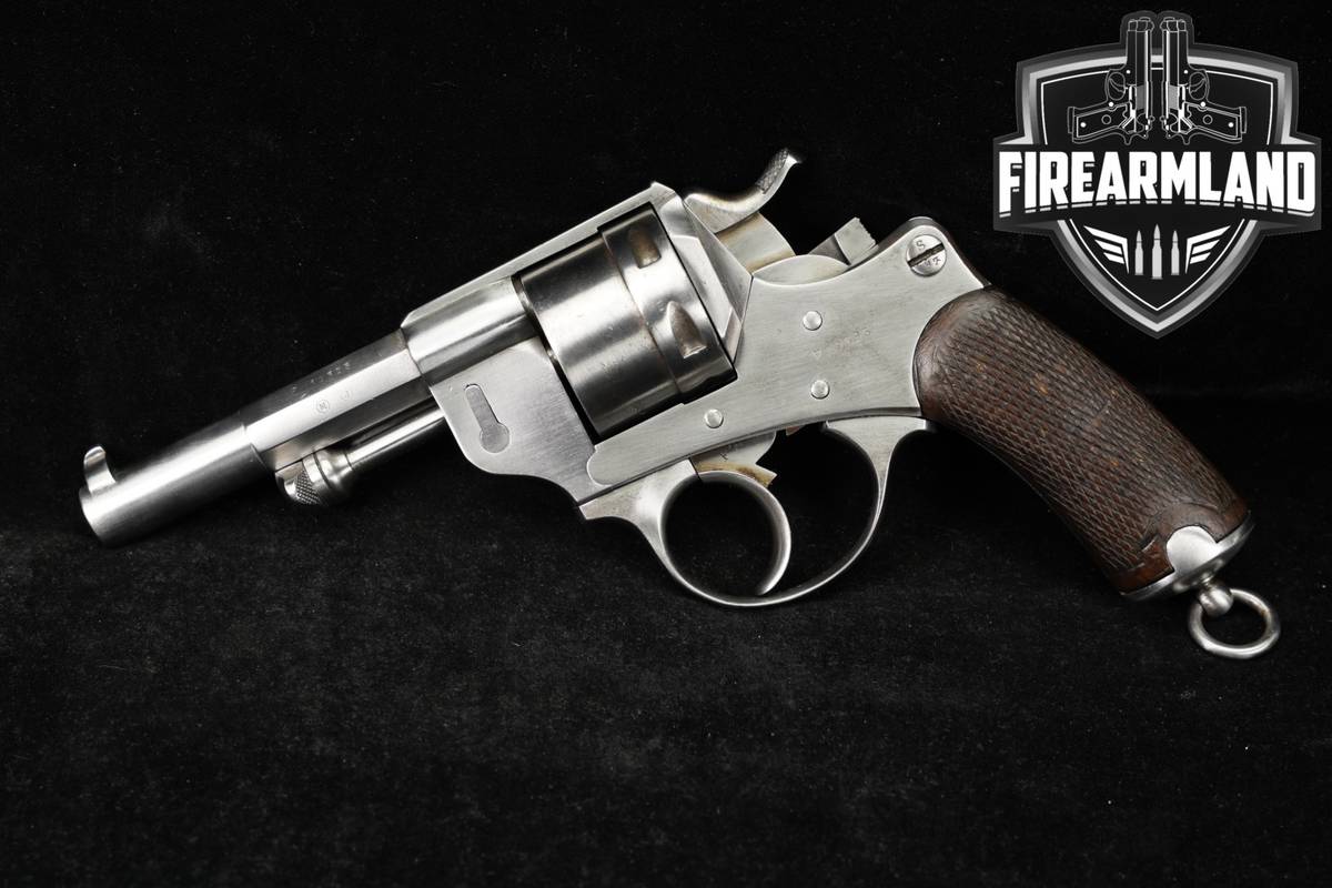 Chamelot-Delvigne Modele 1873 11mm French Ordnance 4.5 Polished Steel DA/SA