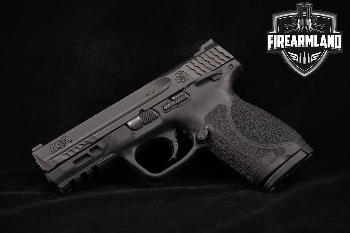 Smith & Wesson S&W M&P9 M2.0 Compact M&P-9 Thumb Safety 9mm 4" +ORIG CASE