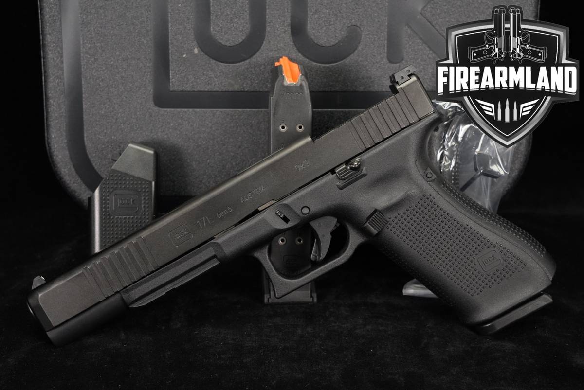 Glock 17L Gen5 MOS G17L Gen 5 9mm 6.02" GMB +2 MAGS & ORIG CASE