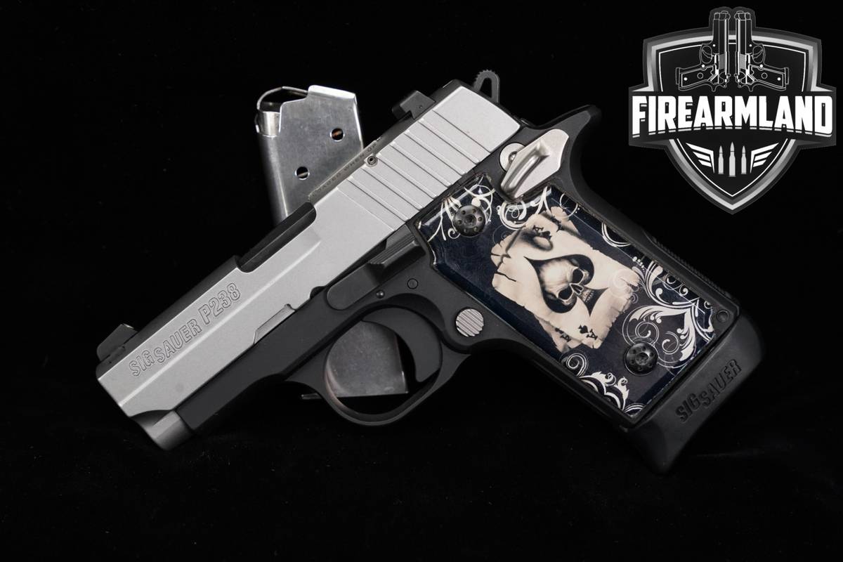 Sig Sauer P238 Two-Tone CA Roster Compliant 380 ACP P 238 +2 MAGS