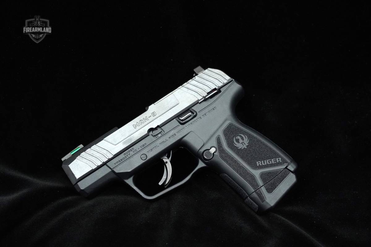 Ruger Optic Ready Max 9 9mm Ruger Pistol Max9 9mm Pistol Red Dot Ready 9mm