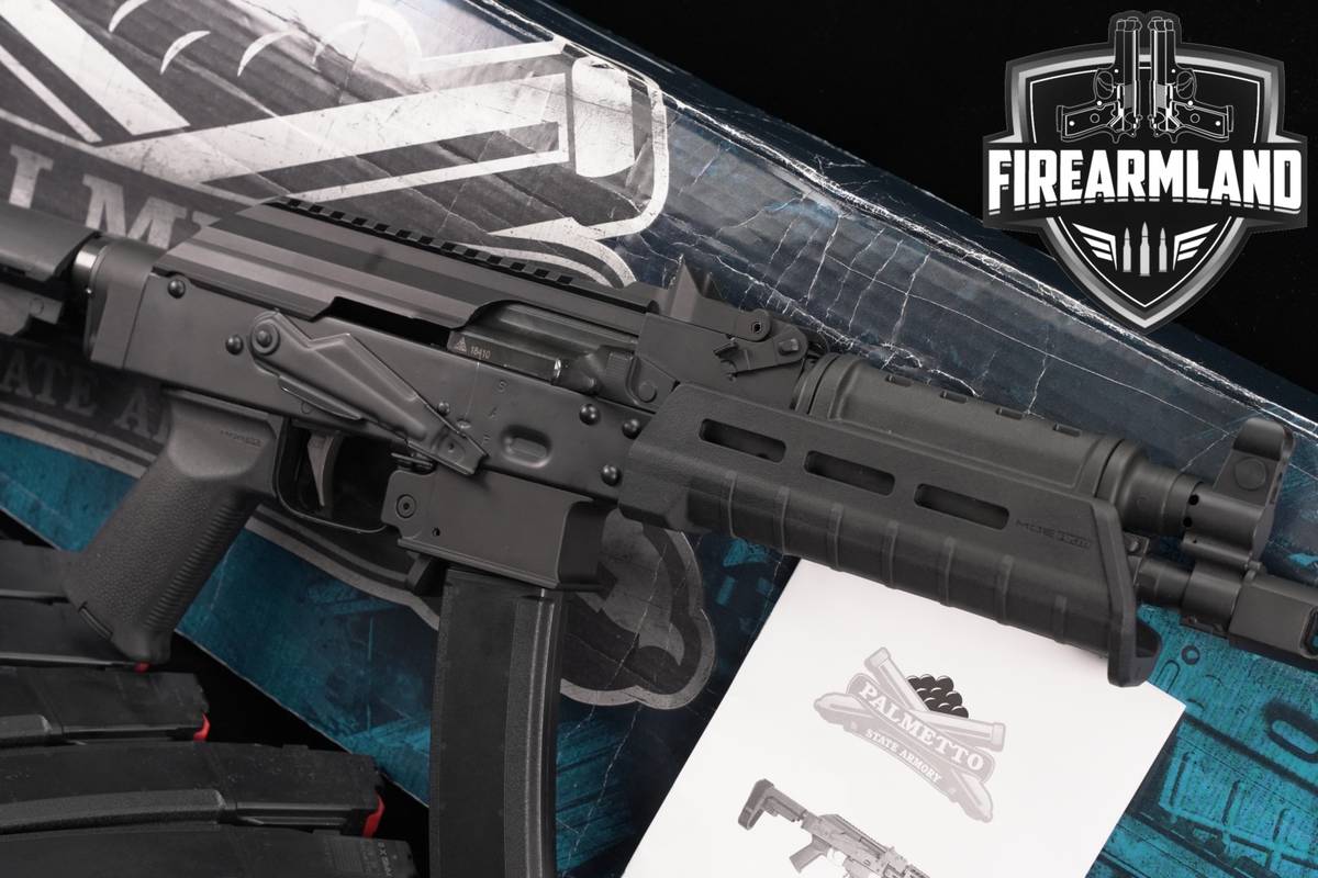 Palmetto State Armory PSA AK-V 9mm 10.5" AKM AK47 47 AKV +7 MAGS, CASE