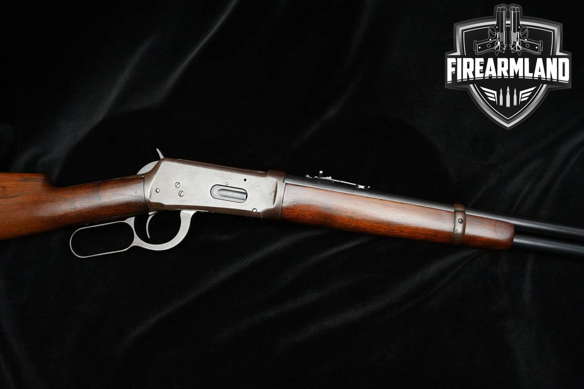1927 C&R Winchester Model 94 Nickel Steel 25-35 Winchester 20" Blued 1894