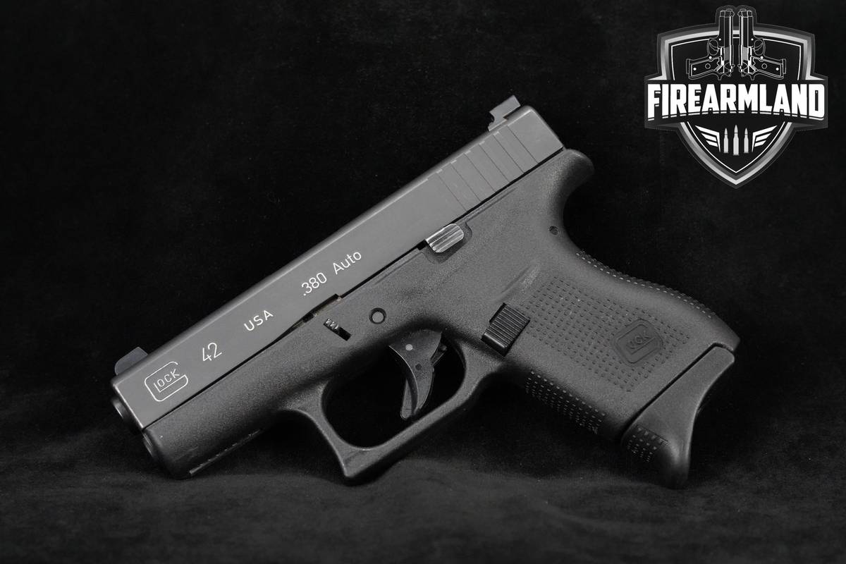 Glock 42 G42 Subcompact 380 ACP 3.25" Black Glock-42 G-42 +5 MAGS & OG CASE