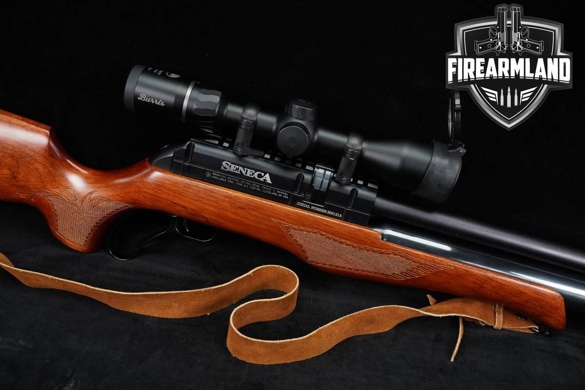 AIR RIFLE Seneca Eagle Claw 25 Cal 27" +ORIG BOX & OPTIC