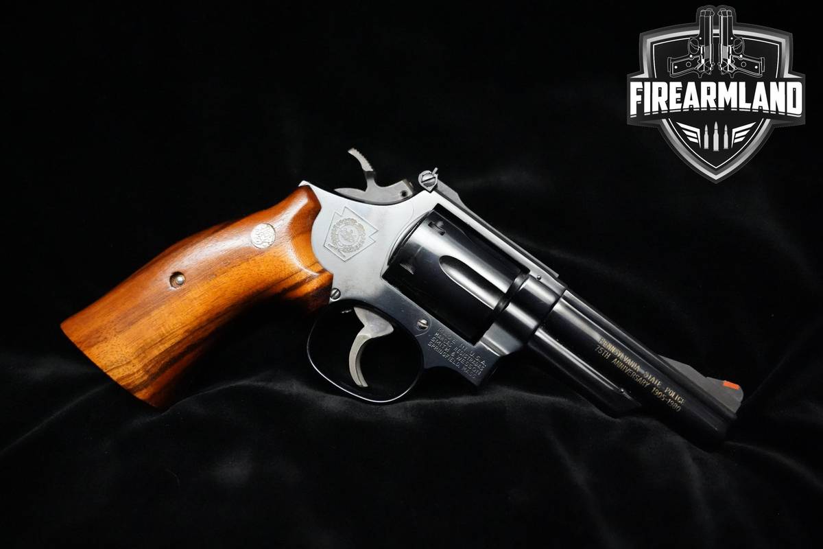 1980 Smith & Wesson (S&W) Model 19-4 Pennsylvania State Police 75th 357 Mag