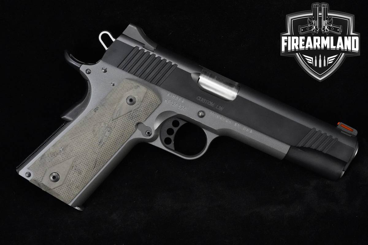 Kimber Custom LW 9mm 1911 Kimber Custom-LW 1911 +ORIG BOX