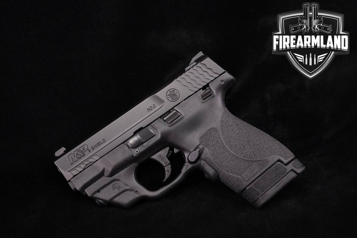Smith & Wesson M&P9 Shield M2.0 Thumb Safety 9mm 3.1" +2 MAGS & ORIG BOX
