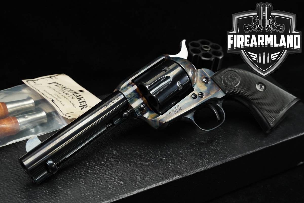 TWO CYLINDER SET! USFA Single Action Army 45 Colt & 45ACP 4.75" SAA