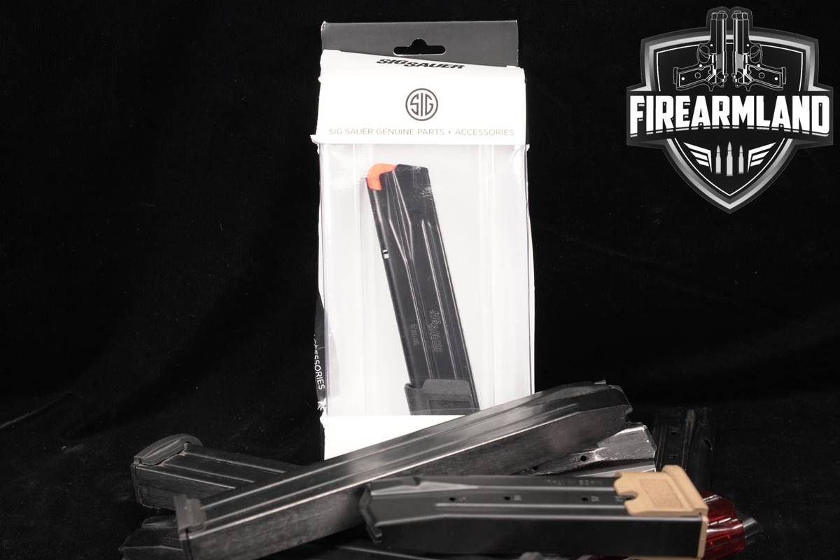 NINE (9) Sig Sauer P320 Magazines 9mm Luger P-320 Mags