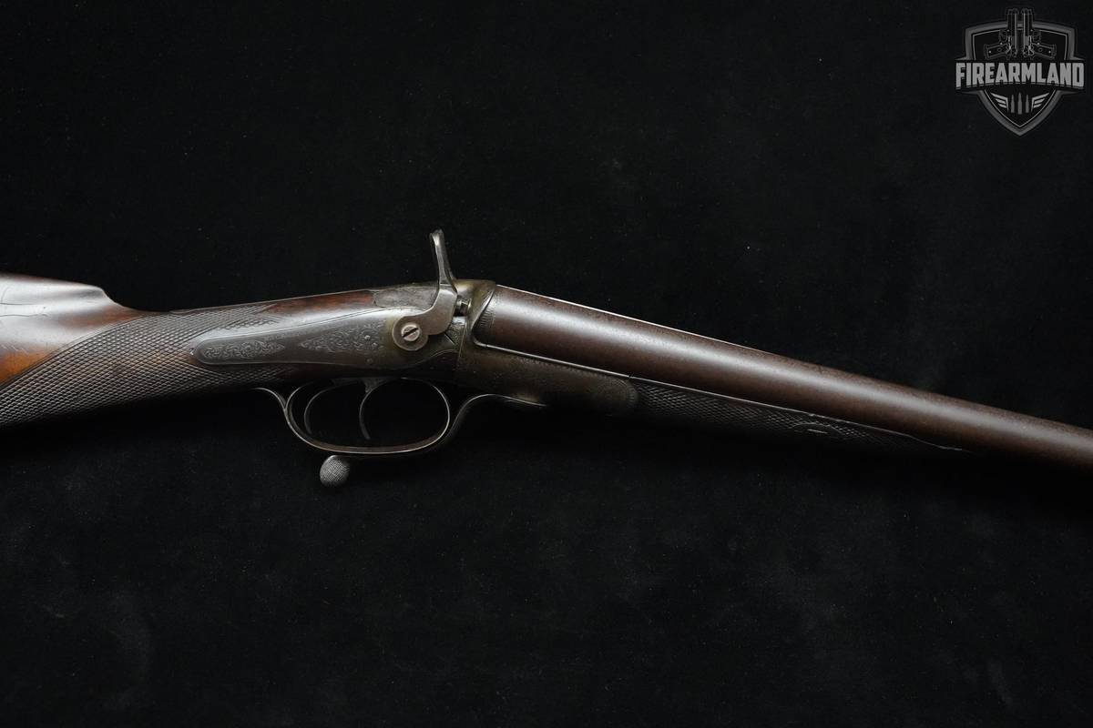 1860's W&C Scott & Son. Makers Charles Lancaster SxS 12-Gauge 30" W&C 12-Ga