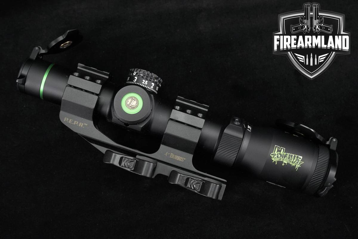 Leupold VX-R 1.25-4x20 Zombie Max Green Illum. Firedot SPR SFP