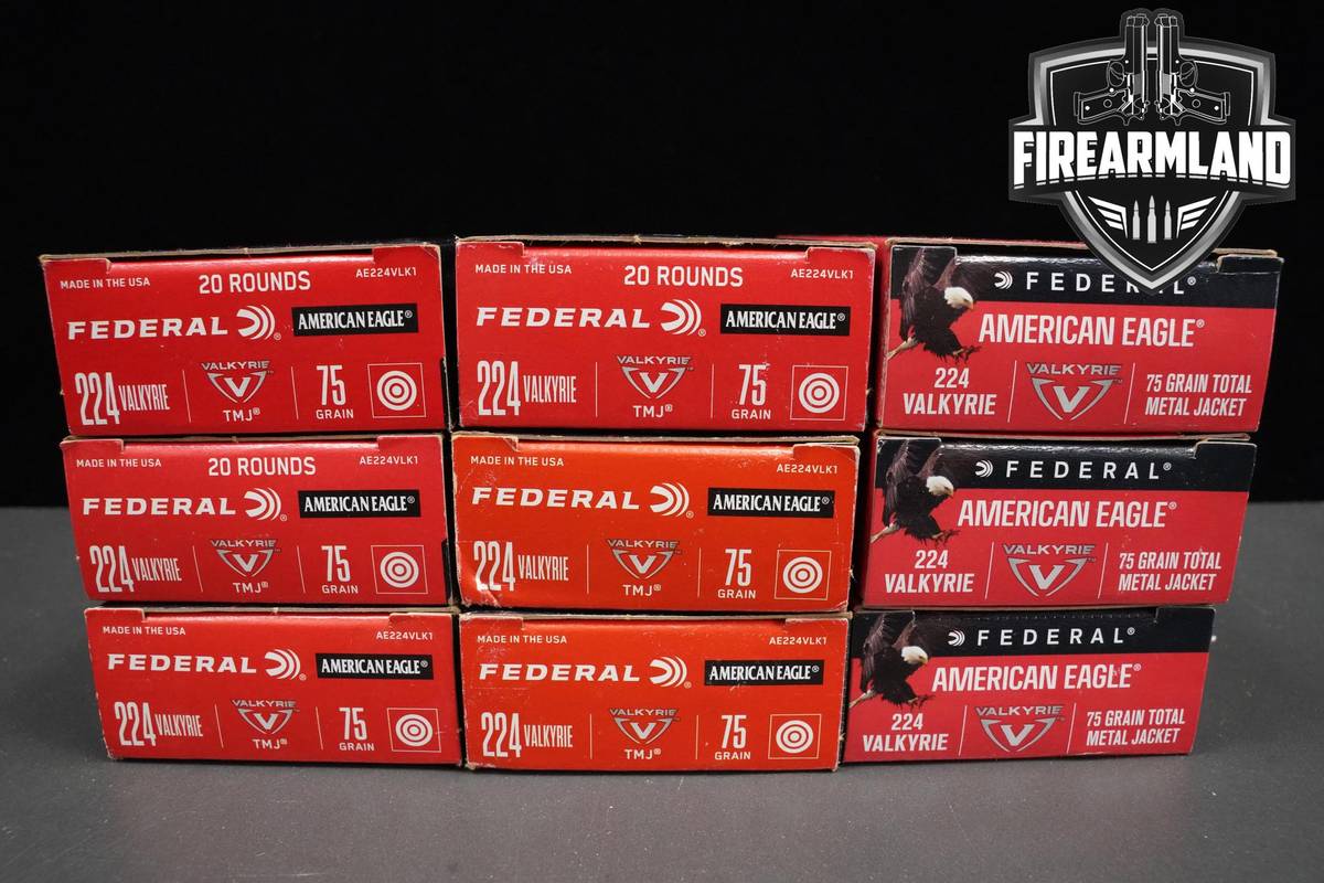 224 Valkyrie Ammo 224-Valkyrie Ammunition 180 ROUNDS