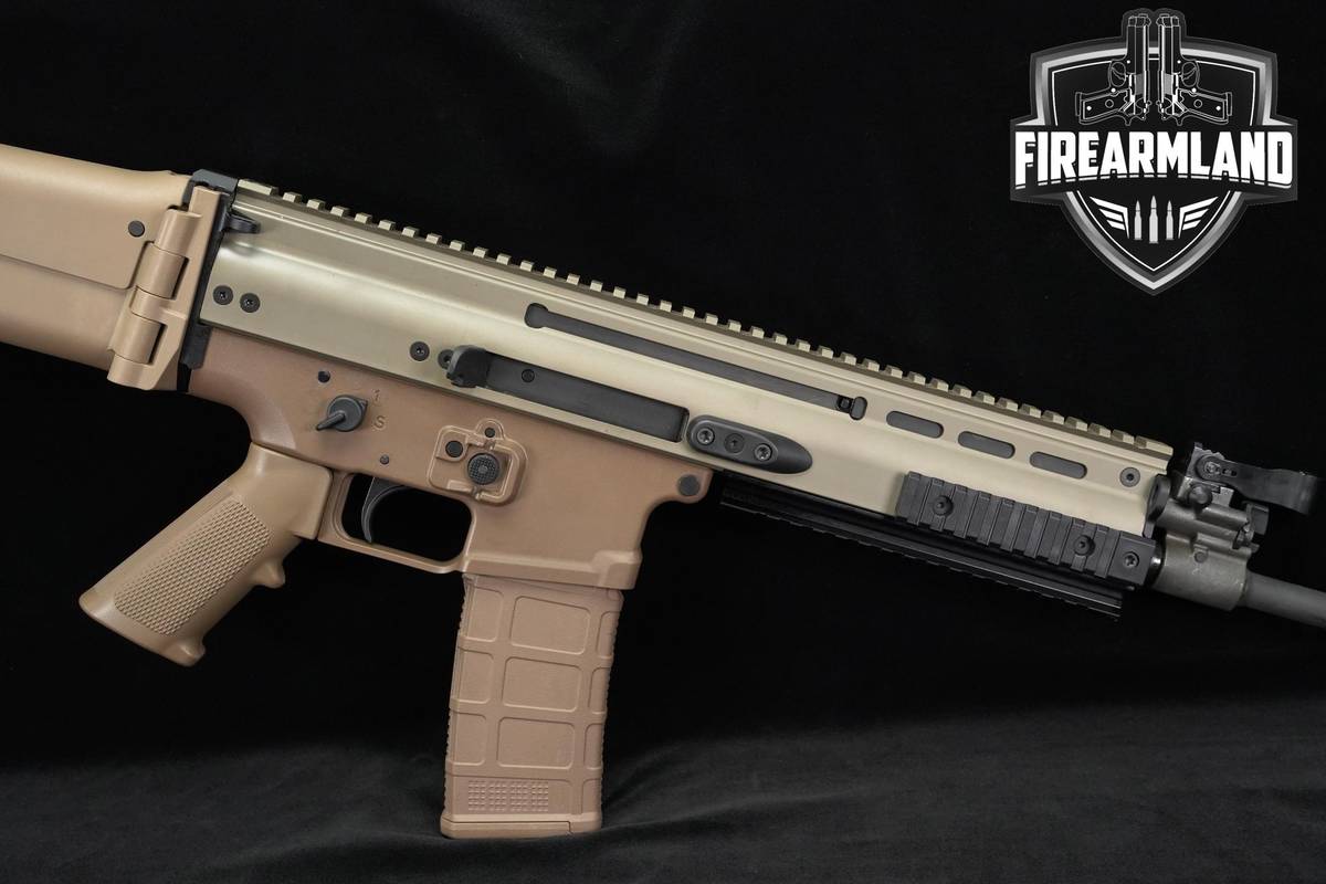 FN SCAR-16S 5.56 NATO (223 Rem) 16.25" FDE SCAR16 +2 MAGS