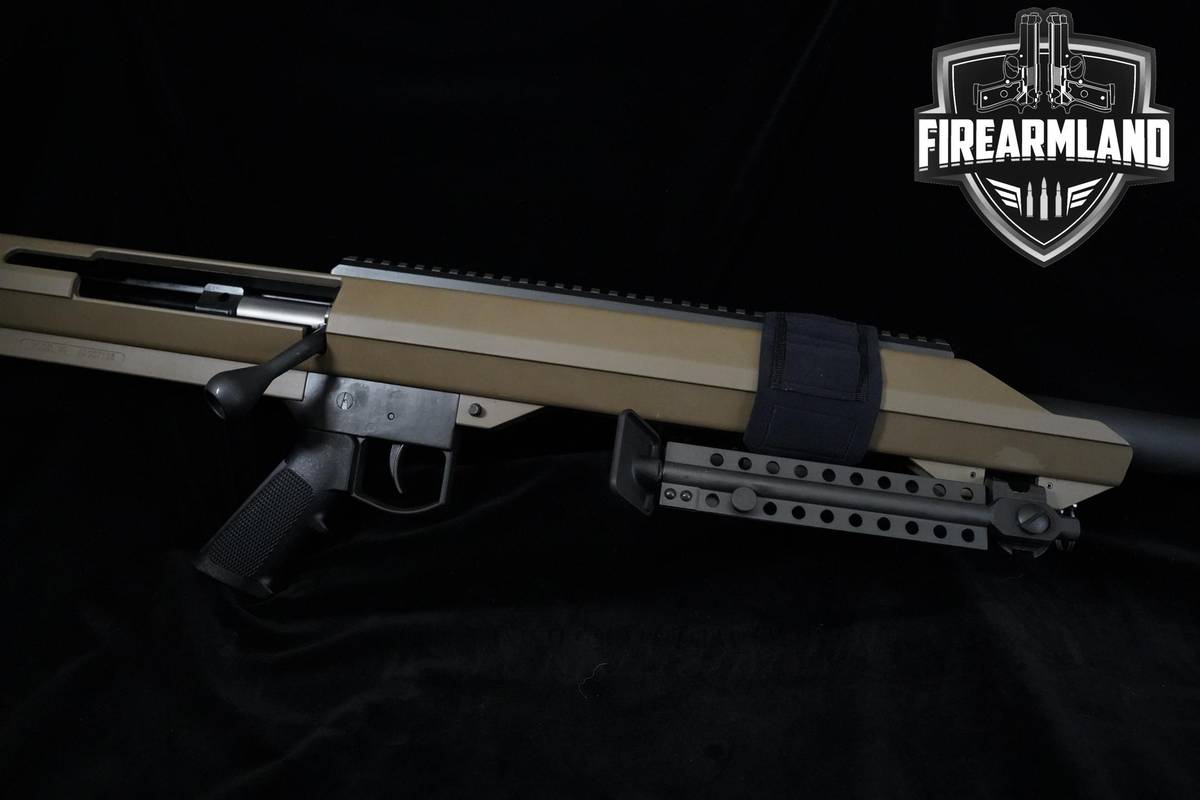 MUST-SEE! Barrett Model 99 50-BMG 32" FDE Anodized Barrett 99 M99 +PELICAN