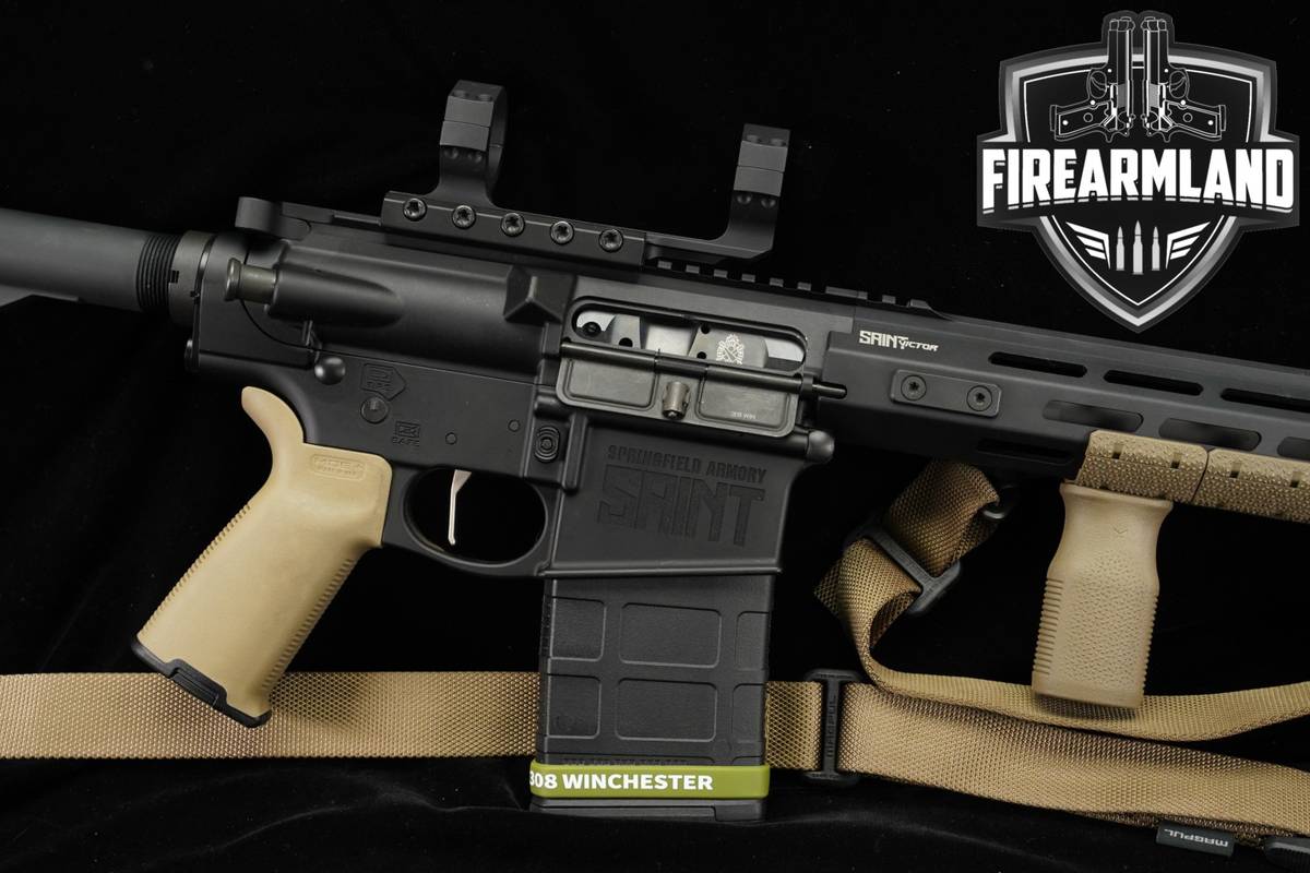 Springfield Armory SAINT Victor 308 Winchester AR-10 AR10 +BIPOD