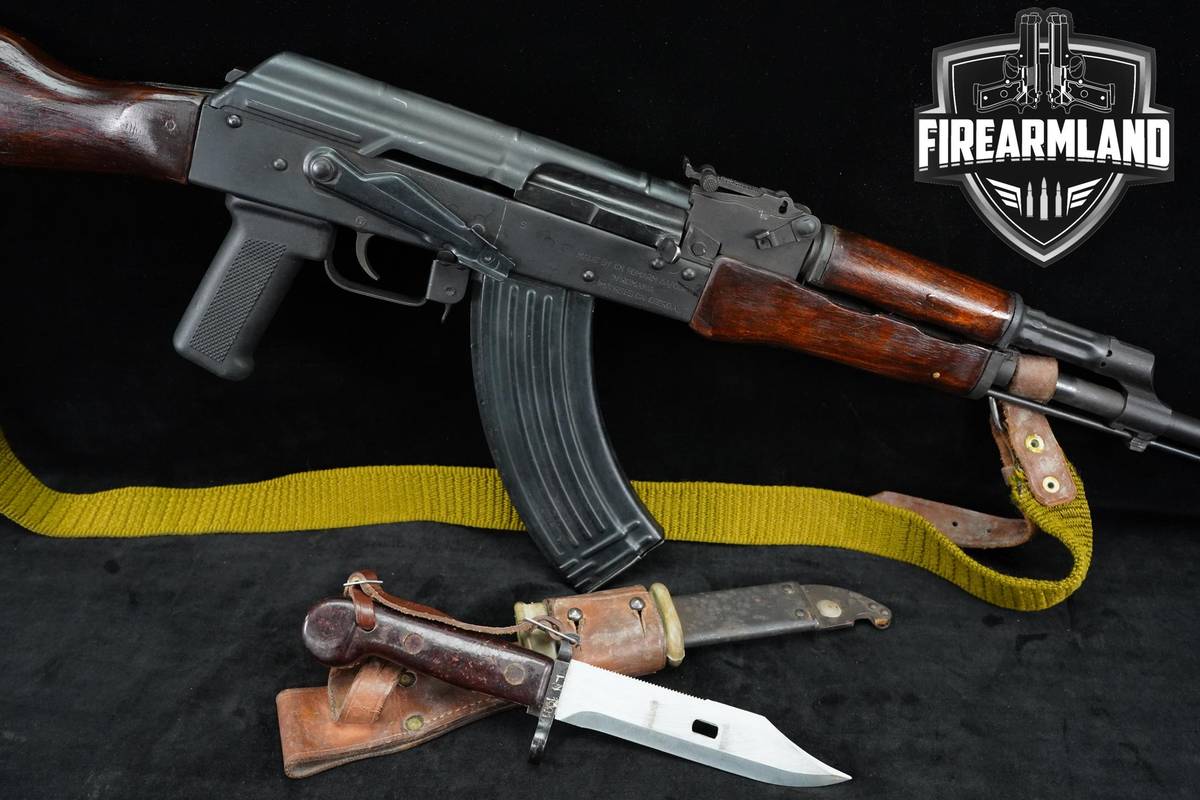 Romarm/Cugir WASR-10 CAI-Import 7.62x39 16.25" AK47 AK-47 +2 MAGS & BAYONET
