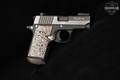 Sig Sauer P238 Equinox, Custom Shop .380 ACP Two-Tone Black & Stainless in Good Condition Image 3