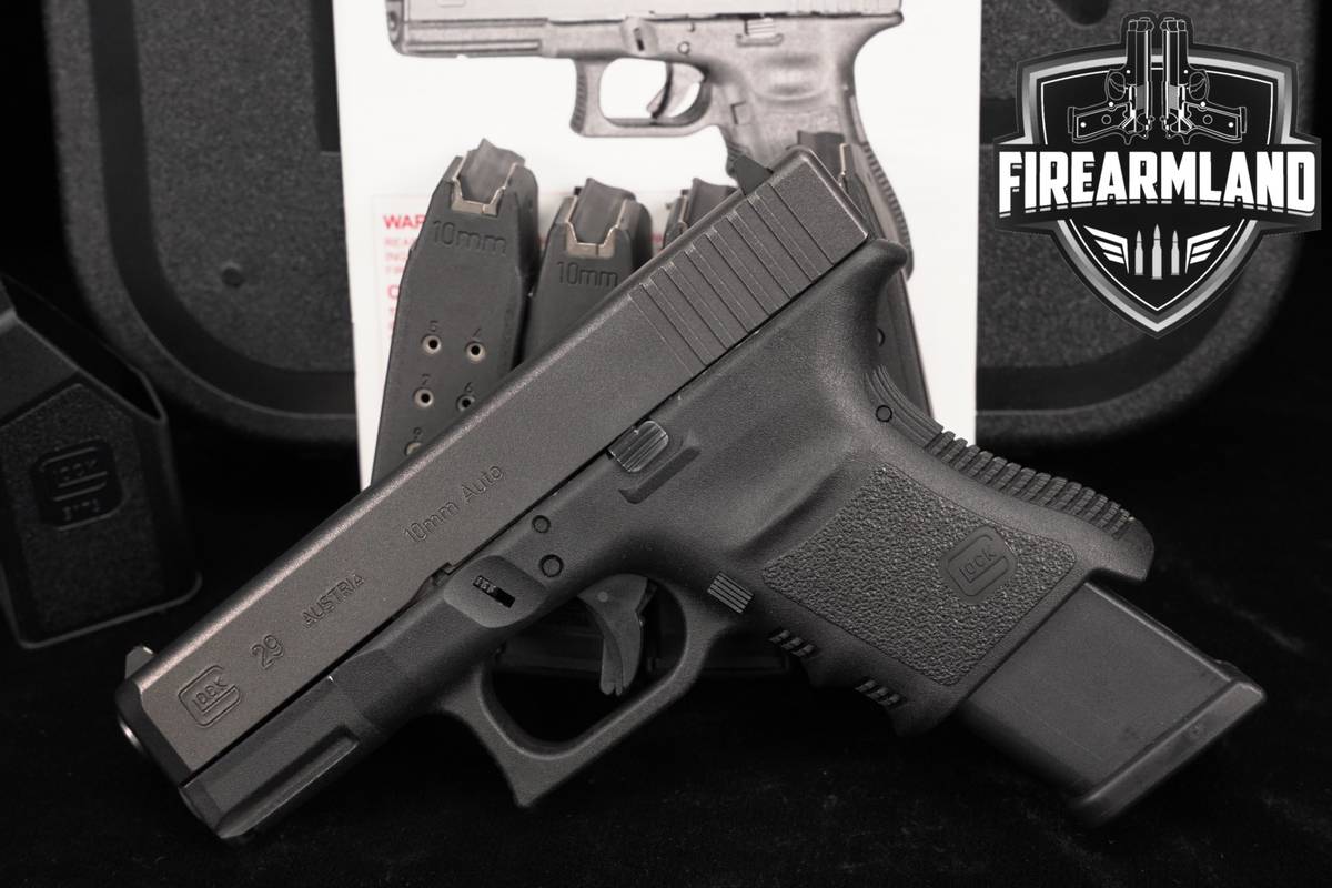 Glock 29 SF Gen3 G29 Gen 3 10mm 3.78 +5 MAGS & ORIG CASE