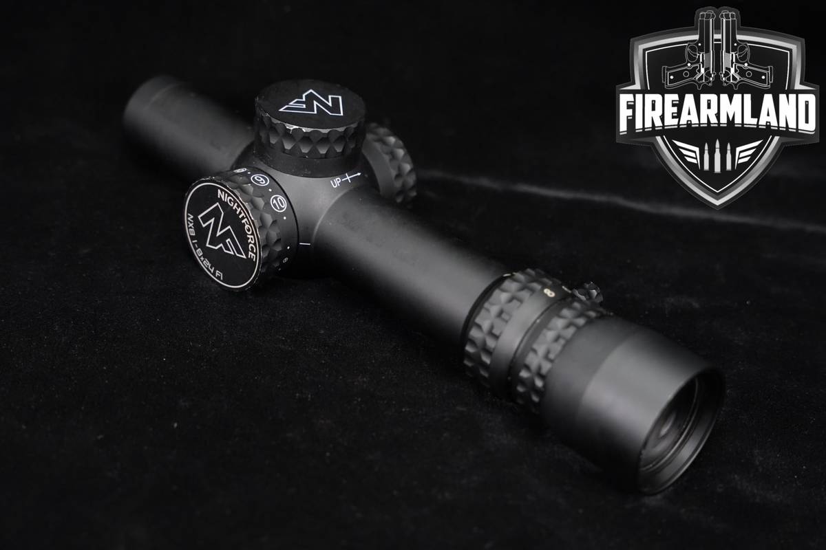 Nightforce Optics NX8 1-8X24 F1 FC-DMX Reticle FFP LPVO Scope NX-8