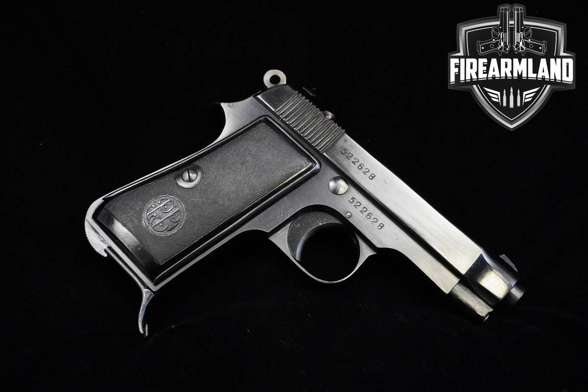1944 Beretta Model 1935 32 Auto (765 Browning) 3.5" Blued Beretta 2 MAGS