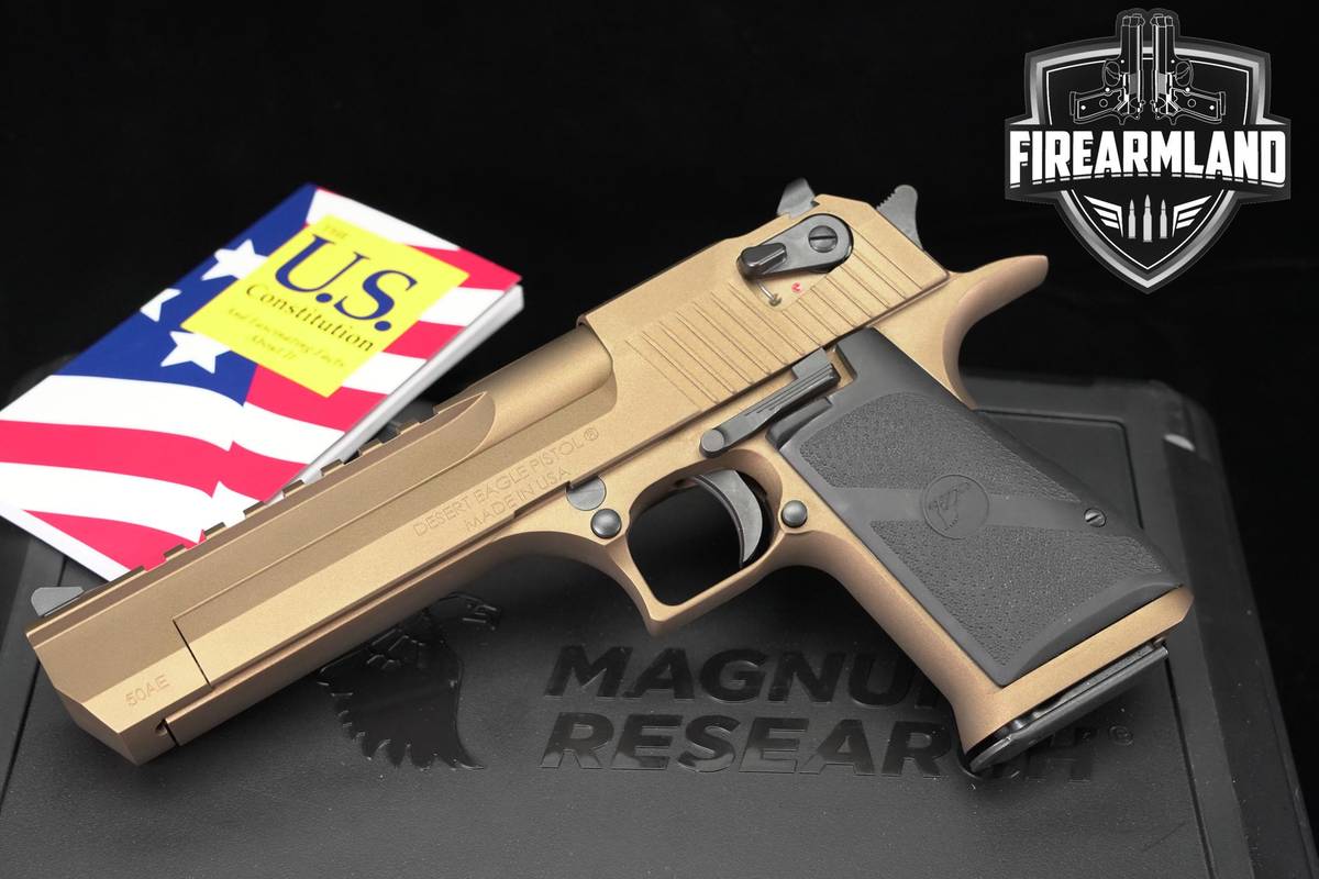 Magnum Research Desert Eagle Mark XIX 50 AE 6" +ORIG CASE