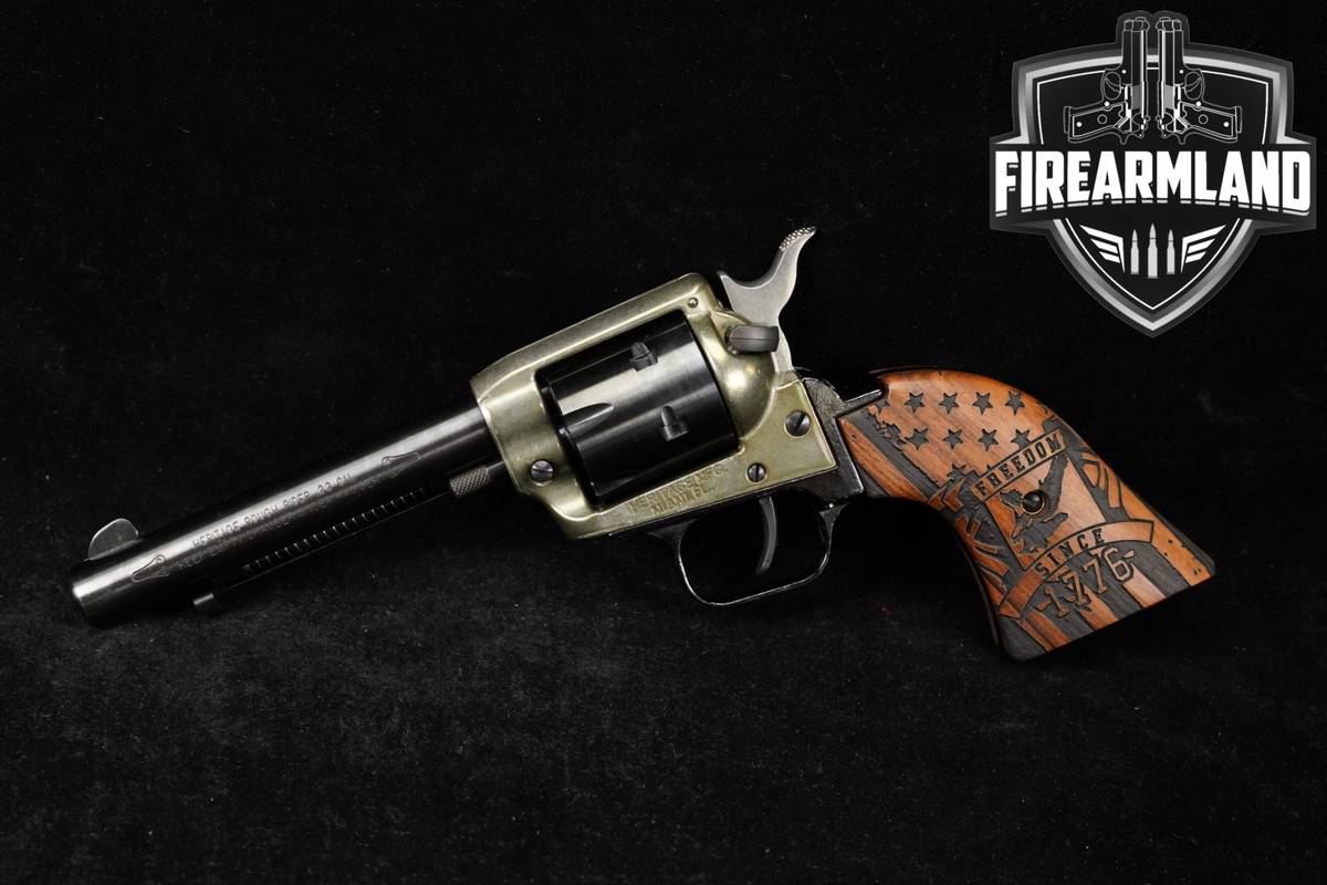 Heritage Rough Rider 22LR 4.75" Two-Tone Black & Silver