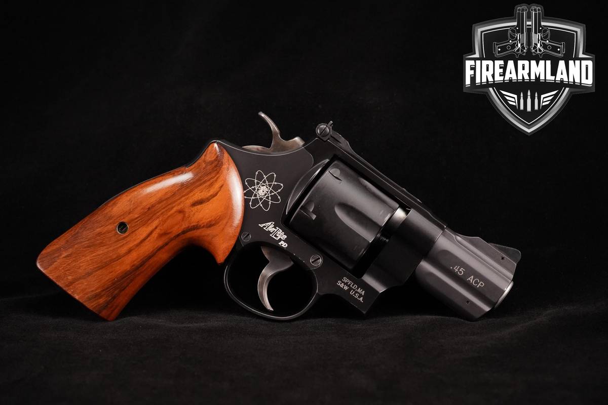 2004 Smith & Wesson S&W Model 325PD Airlite 45 ACP 2.75" Blued/Black DA/SA