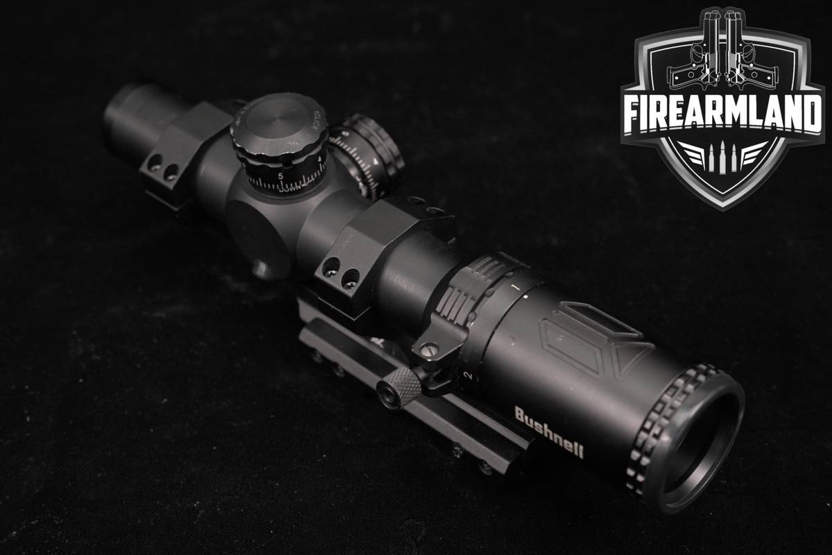 Bushnell AR Optics 1-4x24mm Riflescope MRAD SFP DZ-223 Drop Zone Reticle