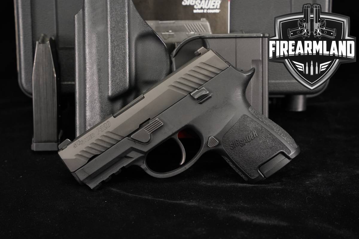 Sig Sauer P320 Subcompact 9mm 3.6" P 320 +2 MAGS, ORIG CASE & HOLSTER