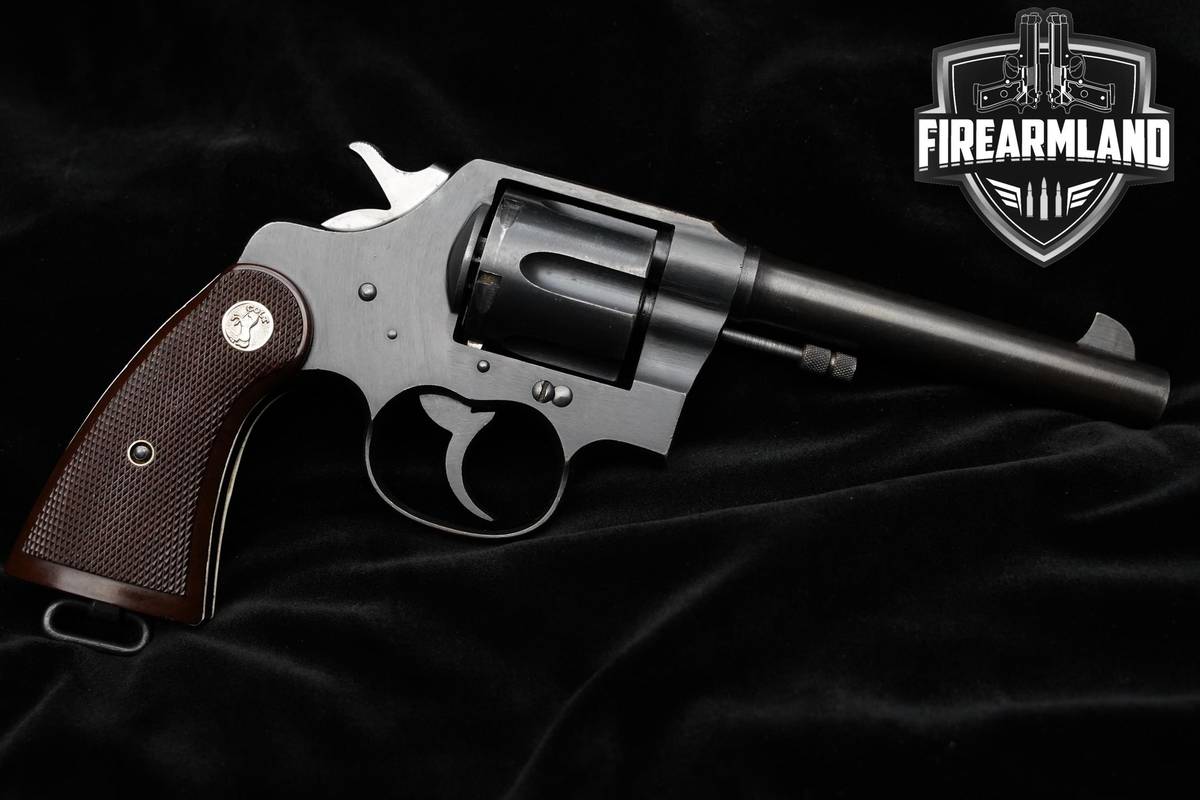 1919 Colt U.S. Army Model 1917 45 ACP 5.5" Blued U.S. 1917 Army Colt M1917