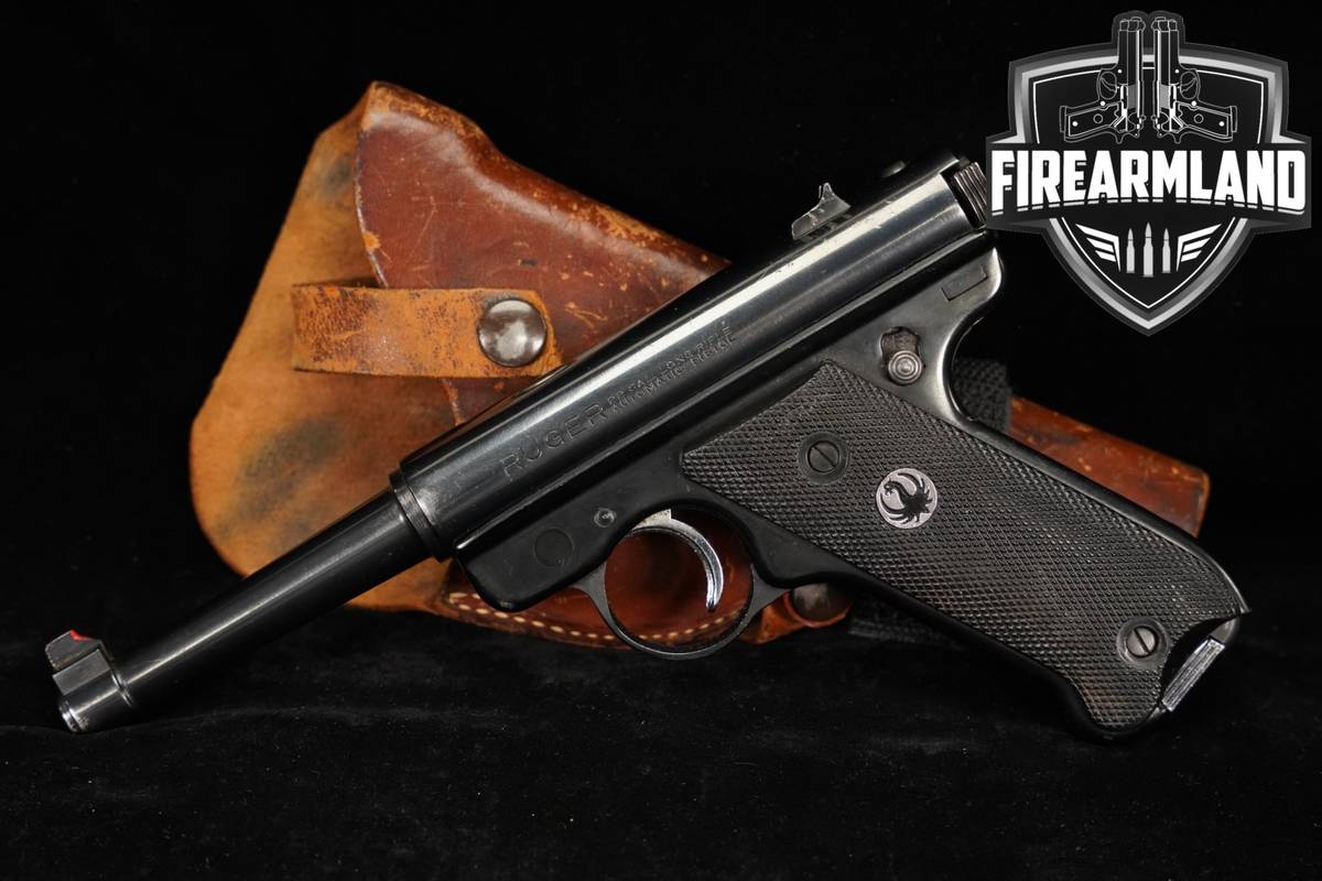 1962 Ruger Standard Model MK I 22LR 4.75" Mark 1 +HOLSTER