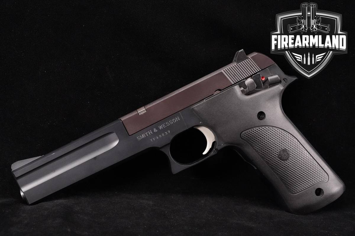 1990 Smith & Wesson Model 422 22LR 6" Blued S&W 422 3MAGS & OG-BOX
