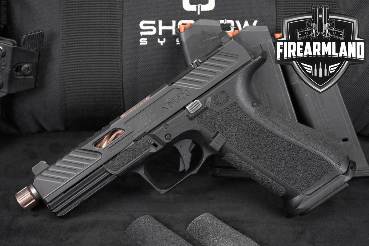 Shadow Systems DR920 Elite 9mm DR 920 THREADED +4 MAGS, ORIG CASE & HOLSTER